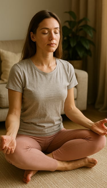 Meditation für Anfänger zur Entspannung und Stressbewältigung Chakra Meditation Anleitung Schritt f