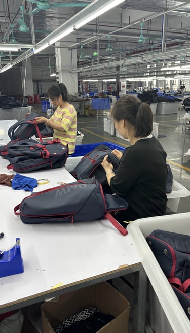brands backpack manufacturer workshop