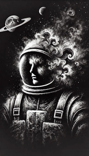 Spaceman | simcaart.com