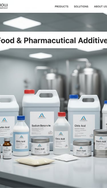 Ascorbic Saudi ASodium Benzoate Sodium Citrate Stearic Acid Citric Acid Sorbitol