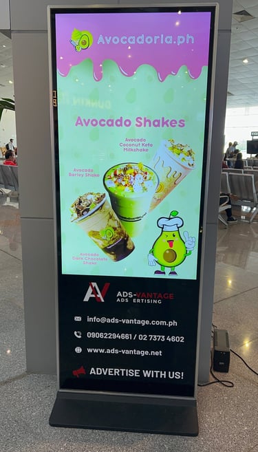 alt="airport advertising in the Philippines"