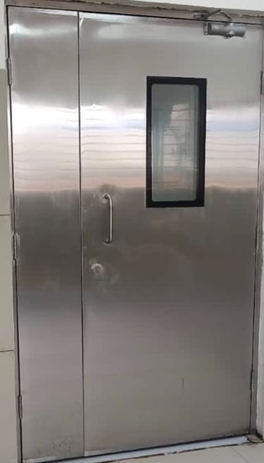 SAINLESS STEEL DOOR - PUF