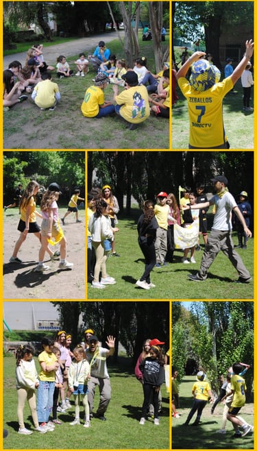 team yellow immersion camp