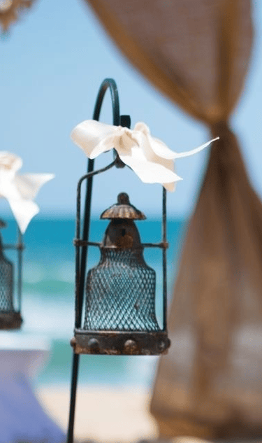 bell shaped lantern on shepherds hook included in package