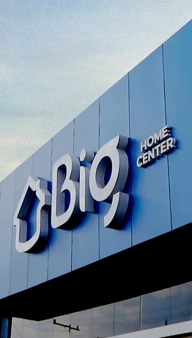 Fachada Big Home Center Araguaína