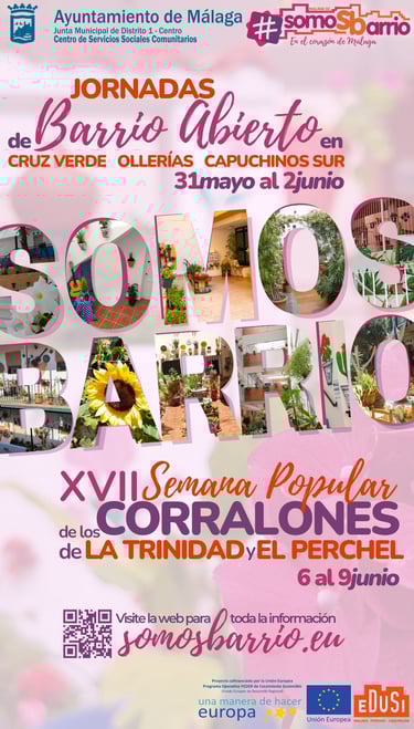 Cartel #SomosBarrio 2023 Móviles