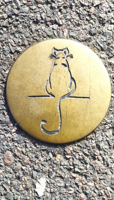 Dole - parcours du chat perché