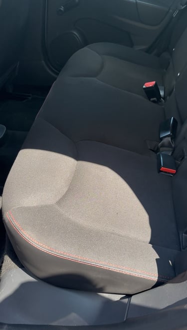 Voiture intérieur siège propre