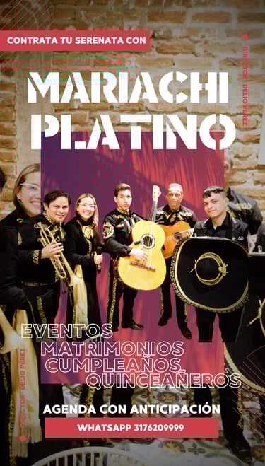 mariachi valledupar platino serenatas para tu eventos sociales