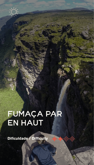 fumaça par en haut