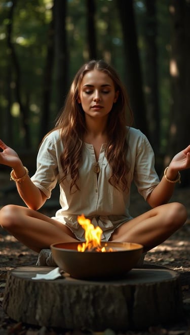 Energiearbeit und Einweisung in Rituale