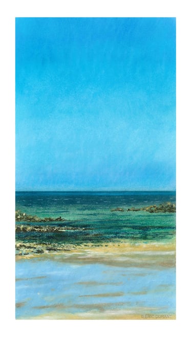 Pastel sec sur papier 20 × 37 cm - © Eric Durant