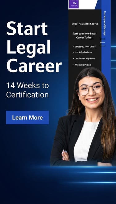 Legal Assistant Course Image