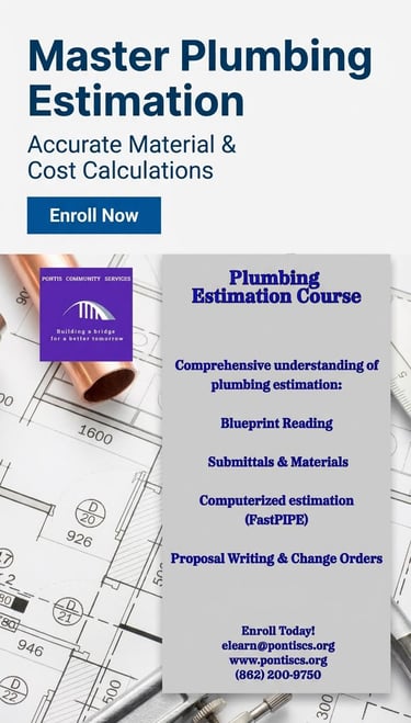 Plumbing Estimation Course Image