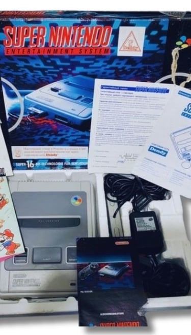 Super Nintendo vendido pela Dendy na Rússia desde 1994