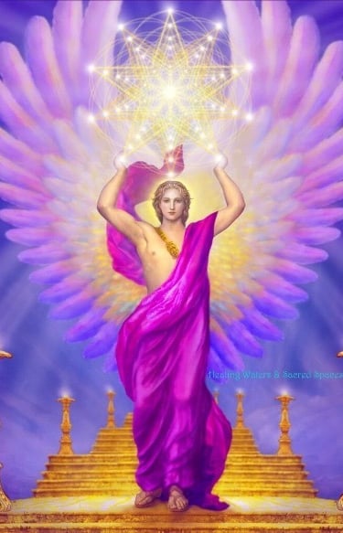 Arcángel Zadkiel transformación
