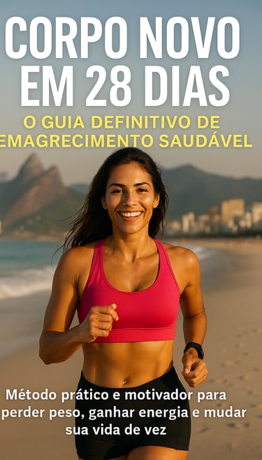 Corpo Novo em 28 Dias – Edição Premium Plano Alimentar + Planner Exclusivo + 10 Receitas Brasil