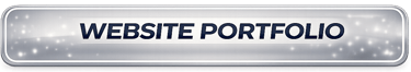 Professional website portfolio banner with dark text on a silver metallic background.