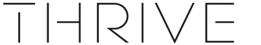 a logo for thrive global global