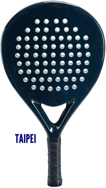 taipei-padel-vibes-custom-padel-racket - teardrop padel racket