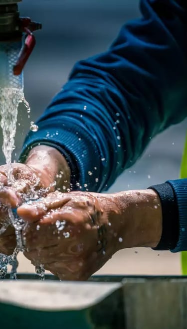 suministro de agua para obras