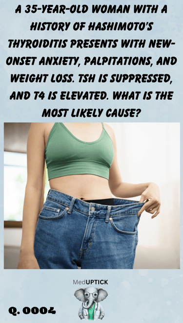 A woman in oversized pants demonstrating significant weight loss