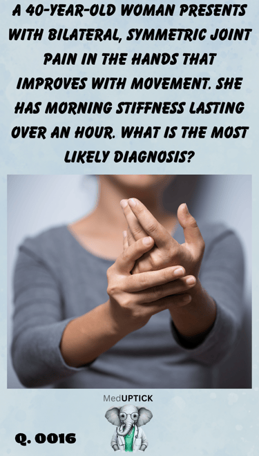 a young woman rubbing her fingers that to soothe pain