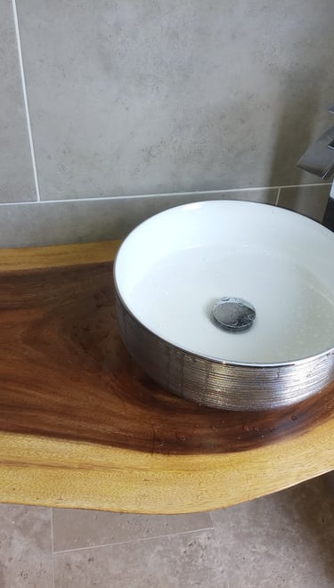 Instalacion de mueble lavamanos