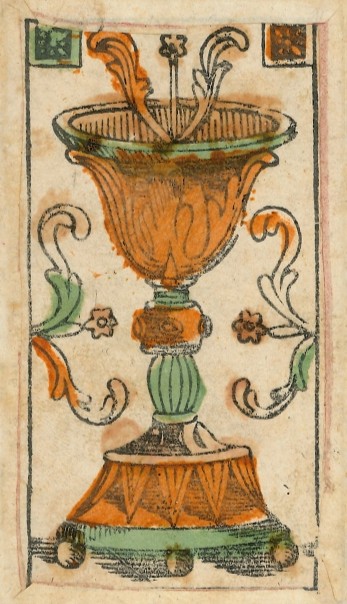 As de copas Tarot Minchiate Al Leone di Girolamo
