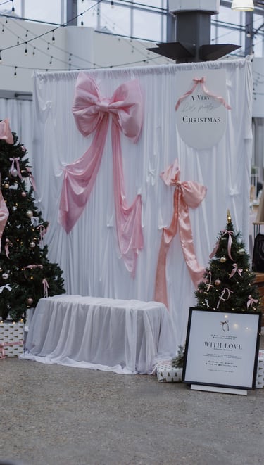 Creative brand installation designed by With Love