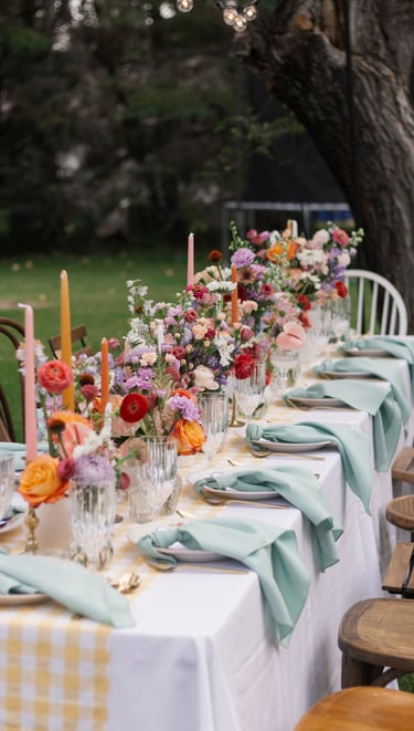 Modern event design and installation by With Love