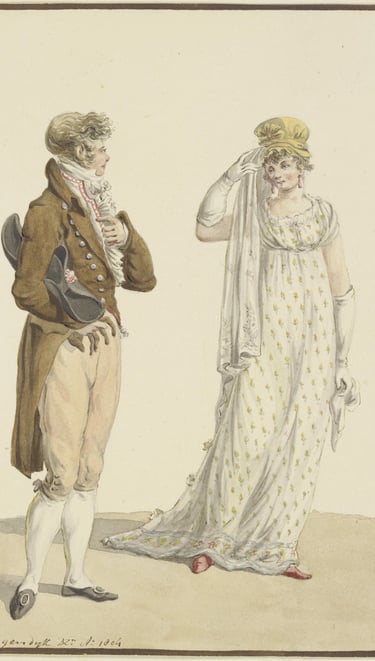 regency era fashion plate