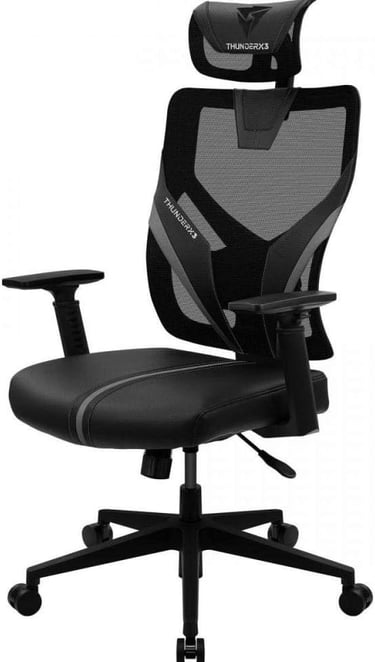 1-ThunderX3, Cadeira Ergonomic, YAMA1BK, Preto-tatta melo