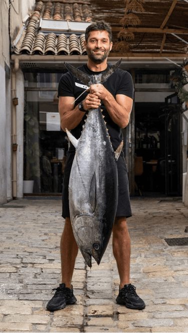 Chef du restaurant Le Poisson Rouge à Cassis