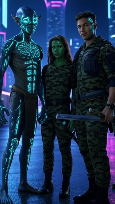 Blade, The Shadow and Starborn