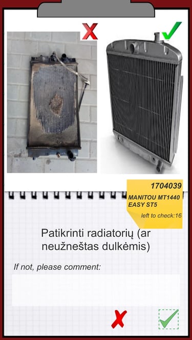 Skaitmeninė įrangos patikra, patikrų aktas, Išmaniosios įrangos patikros