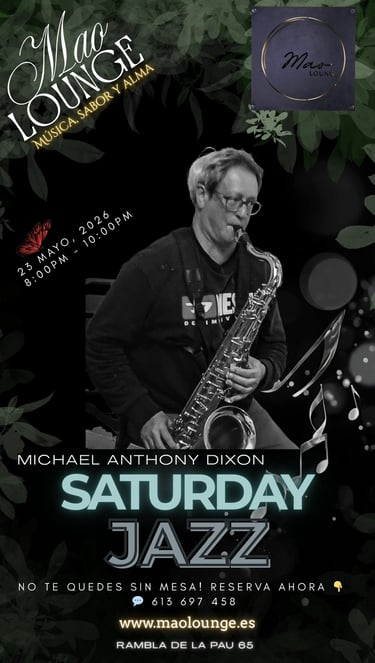Evento Mao Lounge Michael Dixon