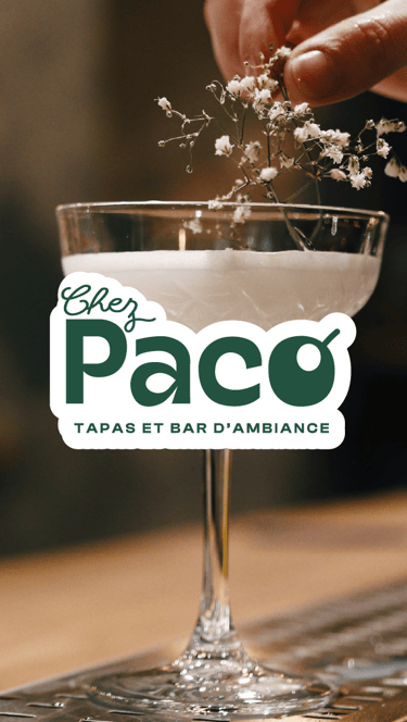 Branding chez Paco - support web - Soleado studio