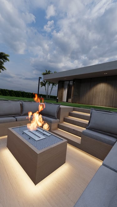 fireplace com lareira