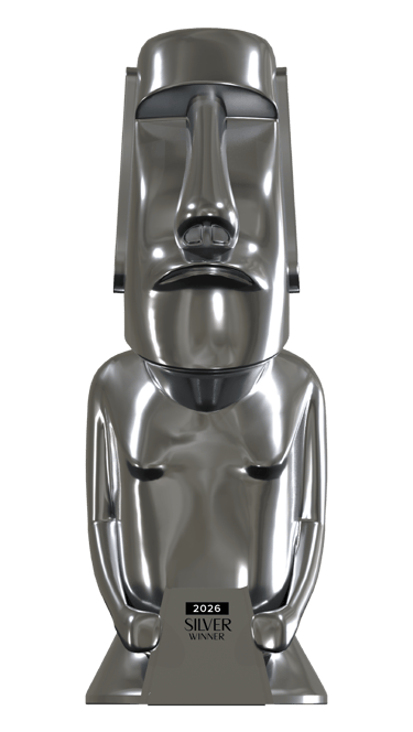 Titan Business Awards Silver Statue – International distinction for entrepreneurship and global expa