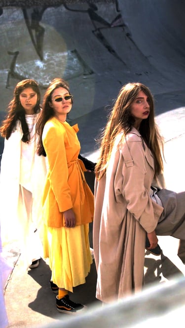 Look vidéo et photo personnalisé pastel lumineux.