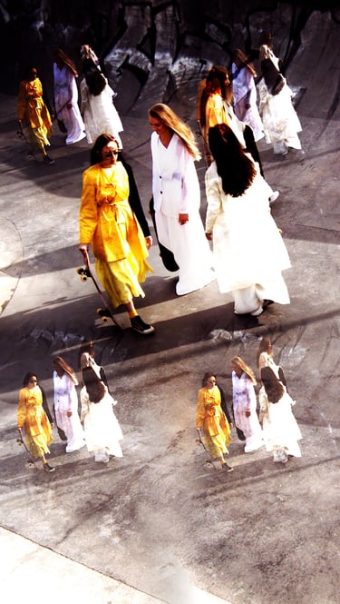 Look vidéo et photo kaléidoscope.