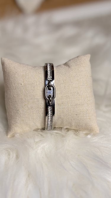 bracelet en argenter acier inoxydable pas cher 