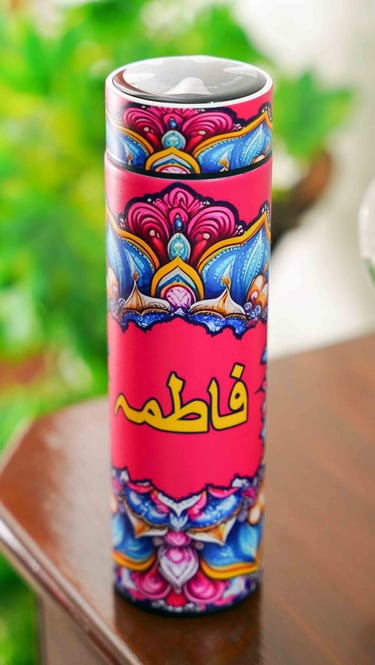 Personalized UV printing on temperature control bottle