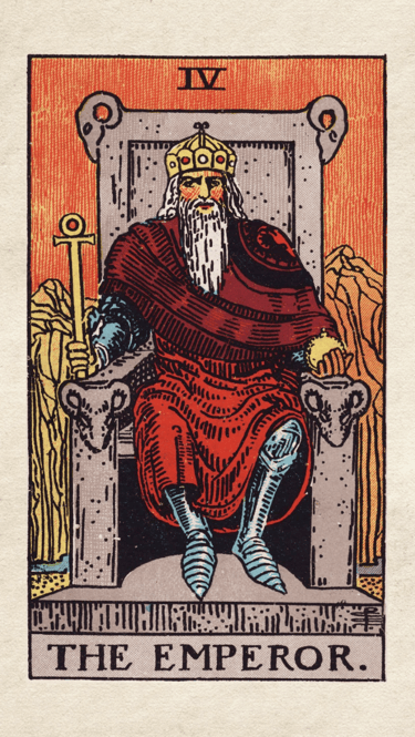 The Emperor: Signifies authority, structure, and leadership.