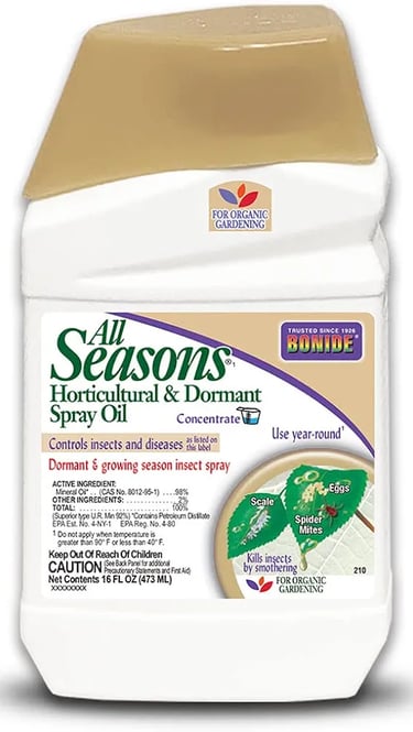 All Seasons Horticultural and dormant spray oil