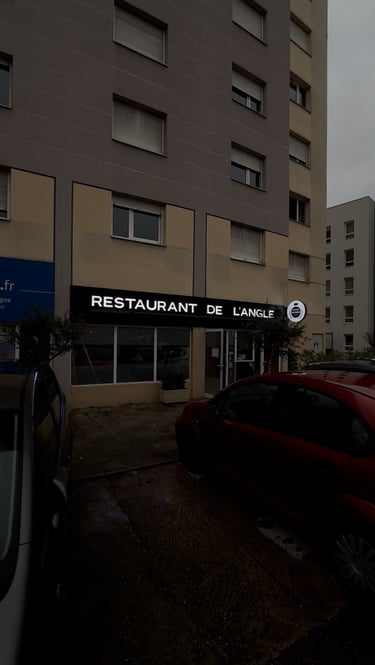 Réalisation AVOSPUB enseigne lumineuse Lyon - Restaurant de l’Angle