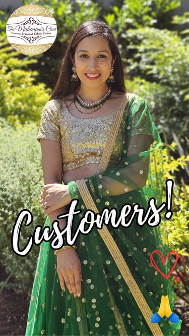 Wedding Dress Indian Style β Lehenga South Africa at The Maharani's Closet