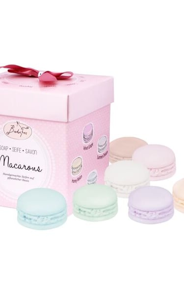 savon cadeau macaron pour offrir vegan  