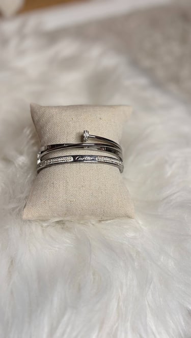 bracelet car-tier en acier inoxydable pas cher